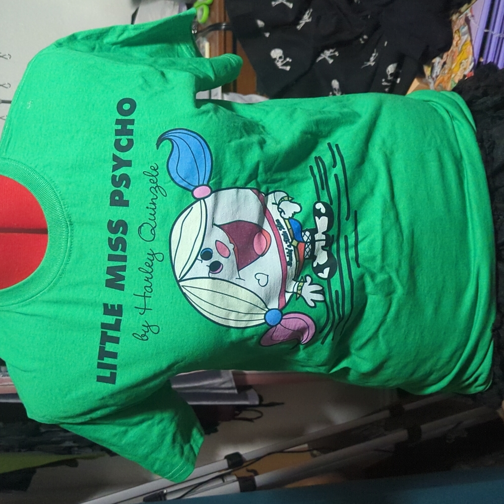 *2 for 20* NWOT Little Miss Psycho Harley Quinn Tshirt